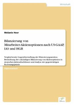 Bilanzierung von Mitarbeiter-Aktienoptionen nach US-GAAP, IAS und HGB - Heer, Melanie