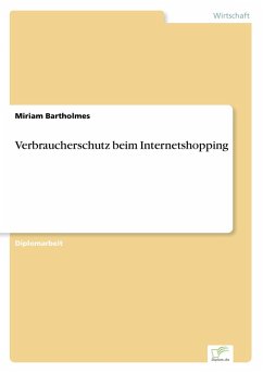 Cover Verbraucherschutz beim Internetshopping