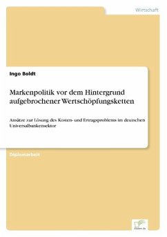 Markenpolitik vor dem Hintergrund aufgebrochener Wertschöpfungsketten