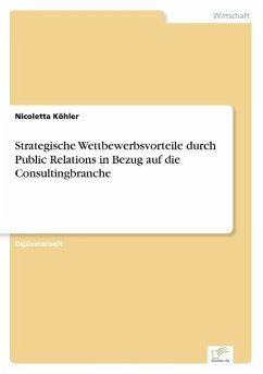 Strategische Wettbewerbsvorteile durch Public Relations in Bezug auf die Consultingbranche - Köhler, Nicoletta