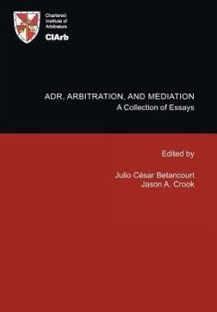 Cover Adr, Arbitration, and Mediation