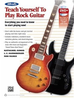Alfred's Teach Yourself Rock Guitar - Gunod, Nathaniel;Harnsberger, L. C.;Manus, Ron