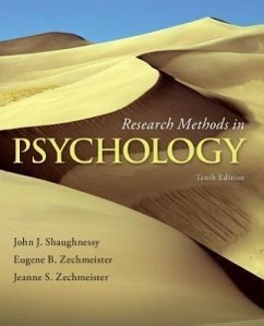 Research Methods in Psychology - Shaughnessy, John J; Zechmeister, Eugene B; Zechmeister, Jeanne S