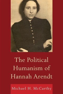 Political Humanism of Hannah Arendt Cover Political Humanism of Hannah Arendt