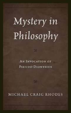 Mystery in Philosophy - Rhodes, Michael Craig