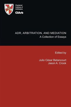Cover Adr, Arbitration, and Mediation