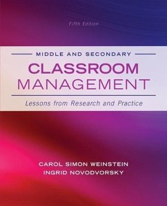 Middle and Secondary Classroom Management - Weinstein, Carol Simon; Novodvorsky, Ingrid