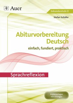 Sprachreflexion - Schäfer, Stefan