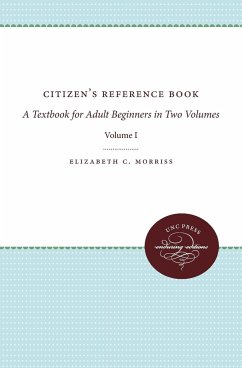 Citizens' Reference Book - Morriss, Elizabeth C.