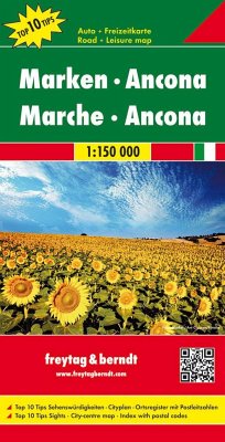Freytag & Berndt Autokarte Marken, Ancona. Marche, Ancona