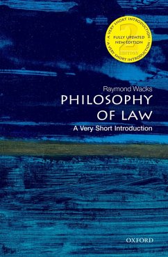 Philosophy of Law: A Very Short Introduction (eBook, ePUB) - Wacks, Raymond