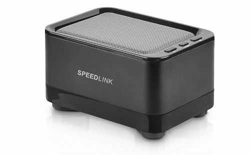 Speedlink GEOVIS tragbarer Bluetooth-Lautsprecher (USB), schwarz/grau