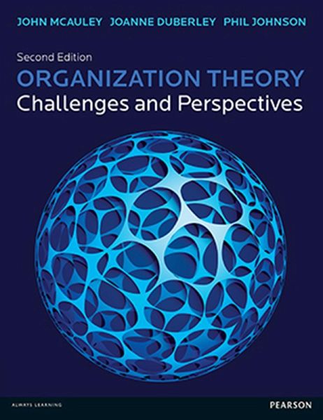 Organization Theory (eBook, PDF) Organization Theory (eBook, PDF)