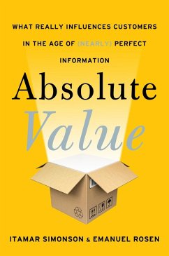 Absolute Value (eBook, ePUB) - Simonson, Itamar; Rosen, Emanuel