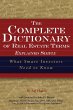 The Complete Dictionary of Real Estate... - Bild 1