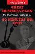 How to Write a Great Business Plan for... - Bild 1