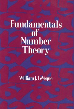 Fundamentals of Number Theory (eBook, ePUB) - Leveque, William J.