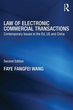 Cover Law of Electronic Commercial Transactions (eBook, PDF)