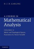 Course in Mathematical Analysis: Volume 2, Metric and Topological Spaces, Functions of a Vector Variable (eBook, PDF)