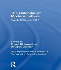 Calendar Modern Letts 4v Cb (eBook, ePUB) - Rickword, Edgell; Garman, D.