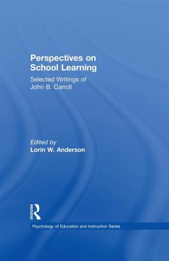 Perspectives on School Learning (eBook, ePUB)