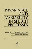 invariance and Variability in Speech Processes (eBook, ePUB)