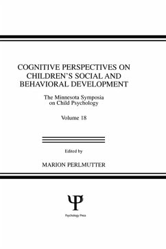 Cognitive Perspectives on Children's Social and Behavioral Development (eBook, ePUB)