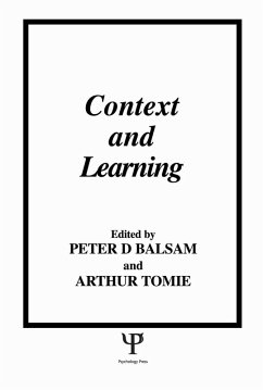 Cover Context and Learning (eBook, ePUB)