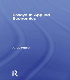 Essays in Applied Economics (eBook, PDF) - Pigou, Arthur Cecil