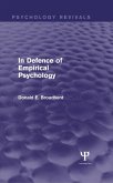 In Defence of Empirical Psychology (Psychology Revivals) (eBook, ePUB)