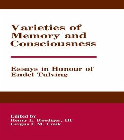 Cover Varieties of Memory and Consciousness (eBook, PDF)