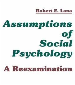 Cover Assumptions of Social Psychology (eBook, PDF)
