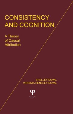Consistency and Cognition (eBook, PDF) - Duval, S.; Duval, V. H.; Mayer, F. S.