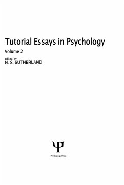 Cover Tutorial Essays in Psychology (eBook, PDF)
