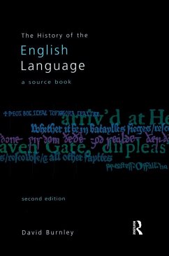 The History of the English Language (eBook, ePUB) - Burnley, David