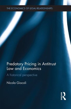 Predatory Pricing in Antitrust Law and Economics (eBook, ePUB) - Giocoli, Nicola