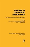 Studies in Linguistic Geography (RLE Linguistics D: English Linguistics) (eBook, PDF)