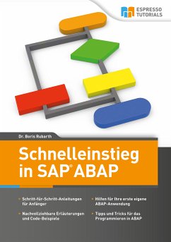 Schnelleinstieg in ABAP (eBook, ePUB) - Rubarth, Boris