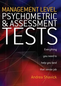 Management Level Psychometric and Assessment Tests (eBook, ePUB) - Shavick, Andrea