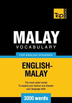 Malay vocabulary for English speakers - 3000 words (eBook, ePUB) - Taranov, Andrey