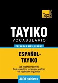 Vocabulario Español-Tayiko - 3000 palabras más usadas (eBook, ePUB)