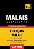 Vocabulaire Français-Malais pour l'autoformation - 9000 mots (eBook, ePUB)