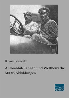 Automobil-Rennen und Wettbewerbe - Lengerke, B. von