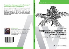Neophyten Management im Naturpark Kaunergrat (Pitztal-Kaunertal) - Falkeis, Elisabeth