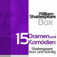 Cover William Shakespeare: 15 Dramen und Komödien (MP3-Download)