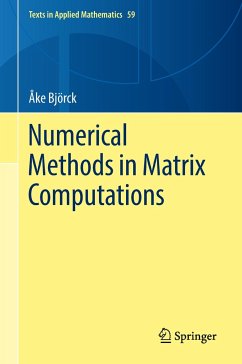 Numerical Methods in Matrix Computations - Björck, Åke