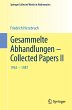 Gesammelte Abhandlungen - Collected Papers II: 1963 - 1987 Friedrich Hirzebruch Author