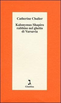 Cover Kalonymus Shapiro rabbino nel ghetto di Varsavia
