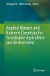 Applied Manure and Nutrient Chemistry... - Bild 1