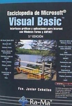 Enciclopedia de Microsoft Visual Basic : interfaces gráficas y aplicaciones para Internet con Windows Forms y ASP.NET - Ceballos Sierra, Francisco Javier